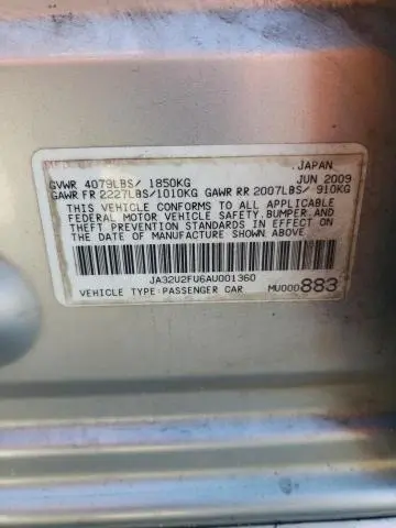 2010 MITSUBISHI LANCER ES/ES SPORT  