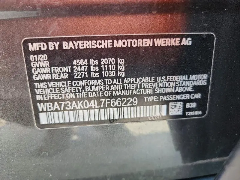 2020 BMW 228XI   