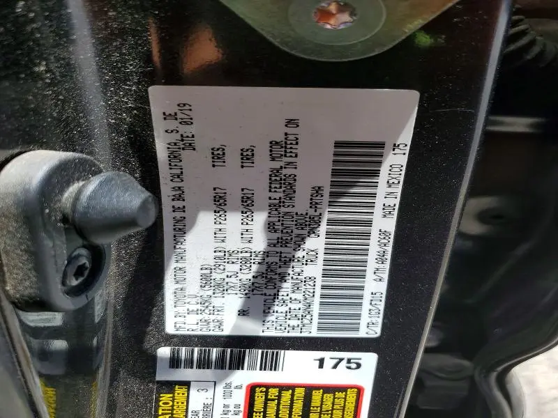 2019 TOYOTA TACOMA TRD SPORT  