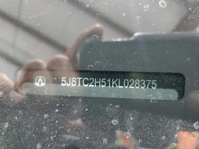 2019 ACURA RDX TECHNOLOGY  