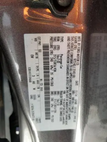 2014 FORD FOCUS SE  