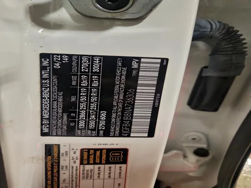 2022 MERCEDES-BENZ GLE 350  