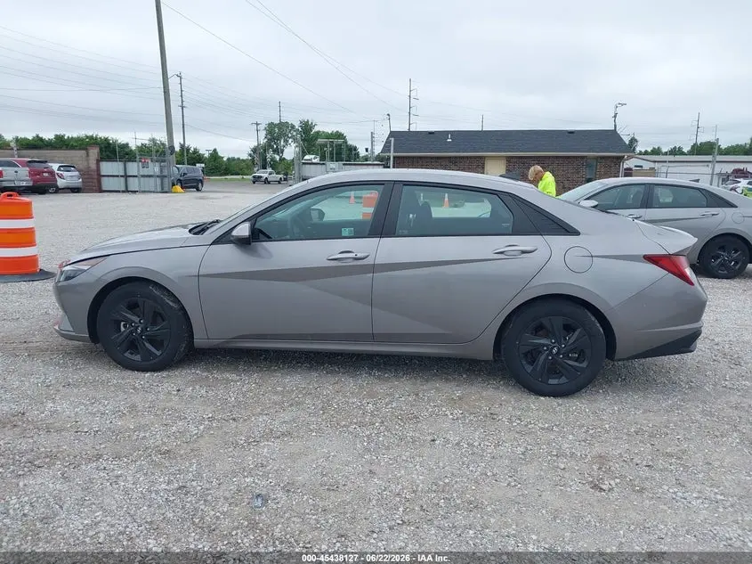2023 HYUNDAI ELANTRA HYBRID BLUE