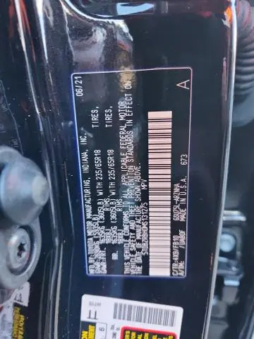 2021 TOYOTA HIGHLANDER L  