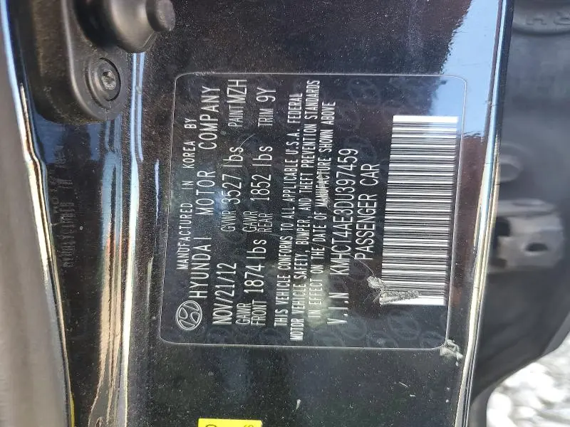 2013 HYUNDAI ACCENT GLS  