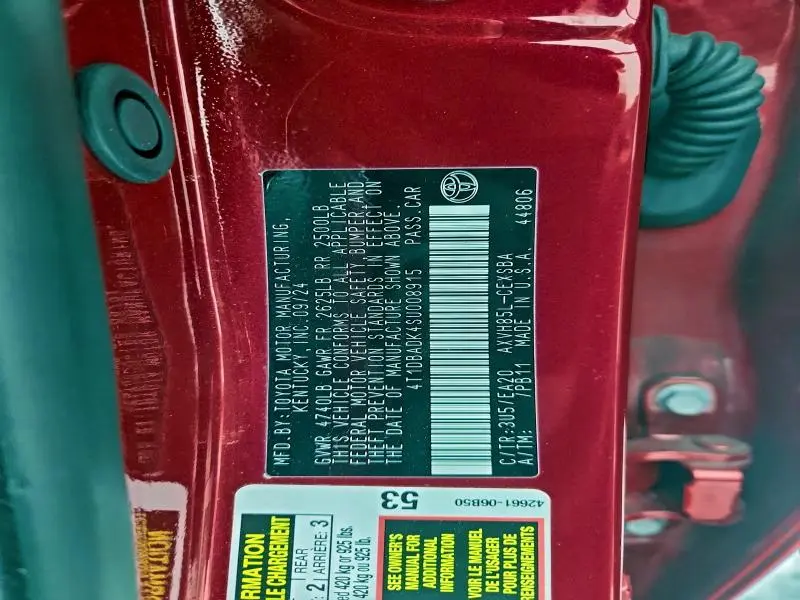 2025 TOYOTA CAMRY XSE  