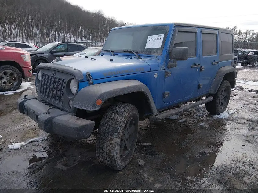 2016 JEEP WRANGLER UNLIMITED BLACK BEAR