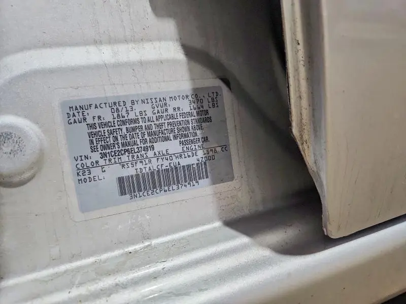 2014 NISSAN VERSA NOTE S  