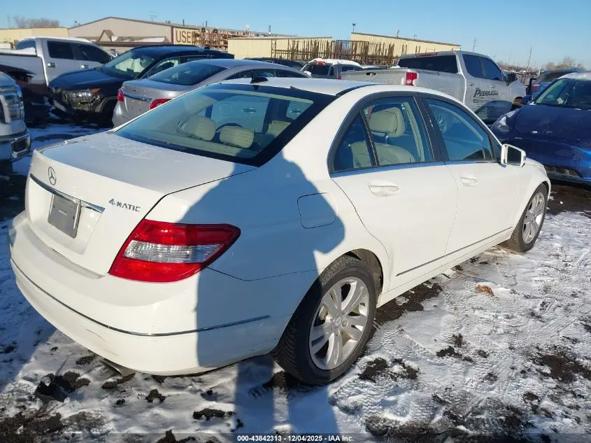 2010 MERCEDES-BENZ C 300 LUXURY 4MATIC/SPORT 4MATIC