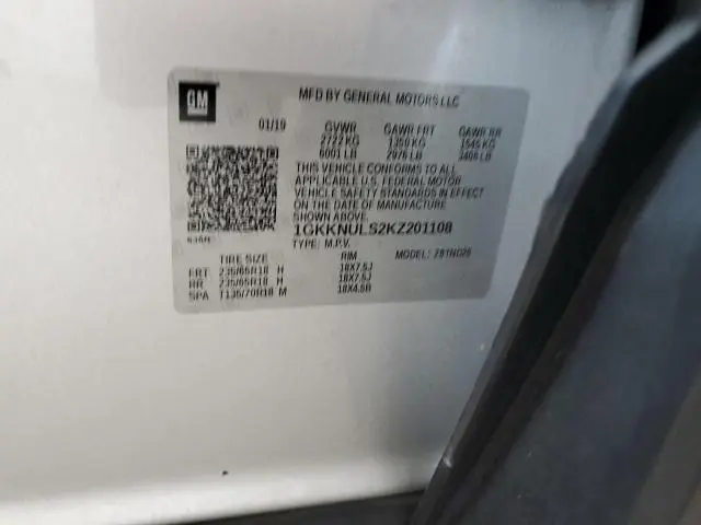 2019 GMC ACADIA SLT-1  