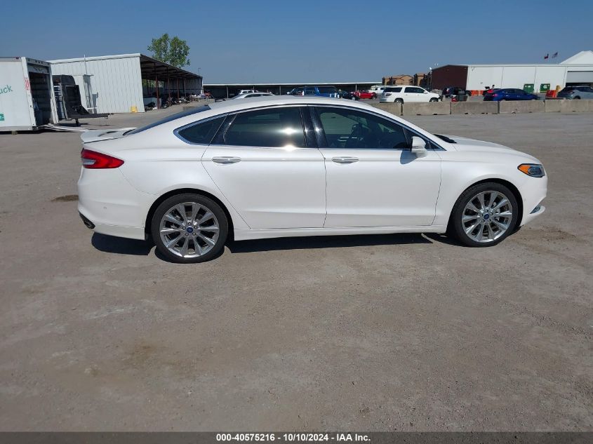 2017 FORD FUSION PLATINUM