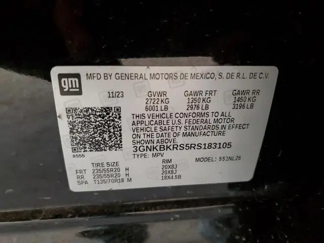 2024 CHEVROLET BLAZER RS  