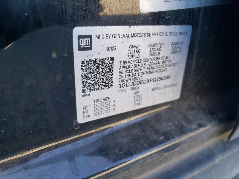 2023 CHEVROLET SILVERADO K1500 LT  