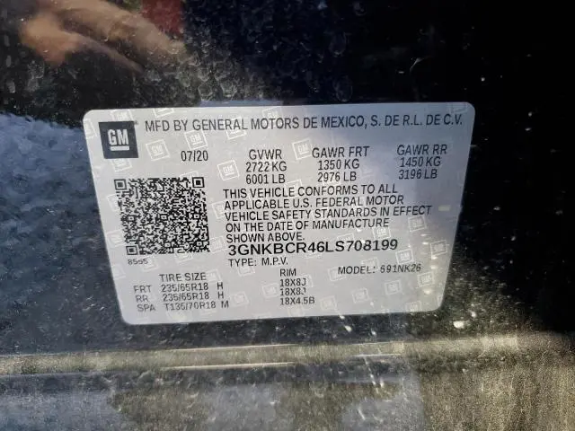 2020 CHEVROLET BLAZER 2LT  