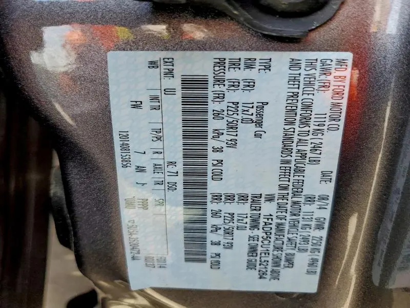 2014 FORD C-MAX PREMIUM  