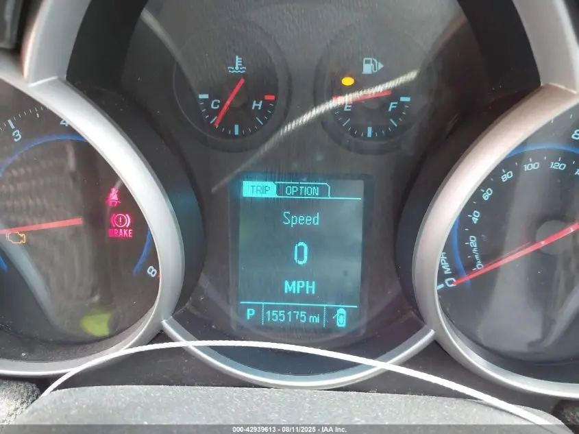 2013 CHEVROLET CRUZE LT