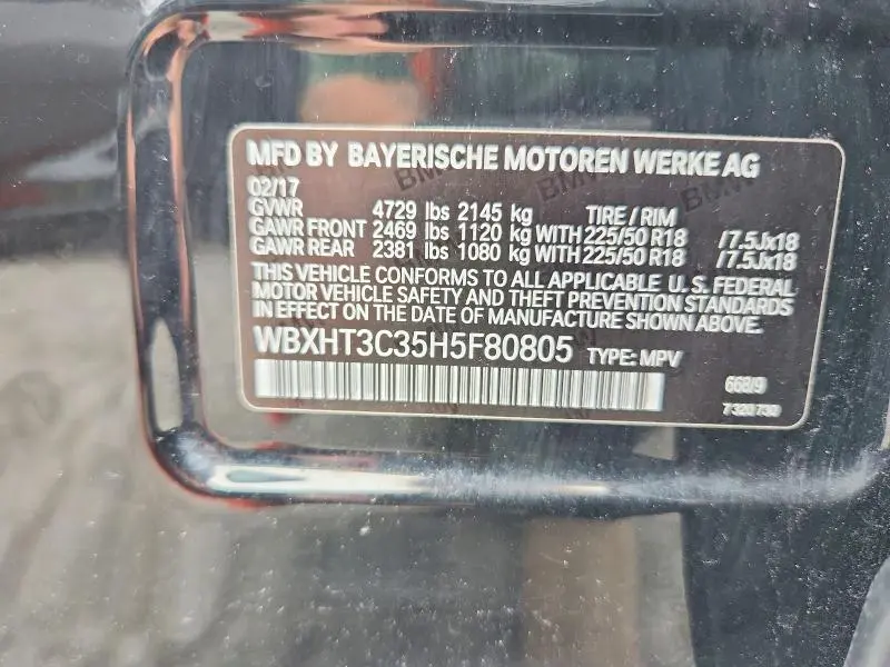 2017 BMW X1 XDRIVE28I  