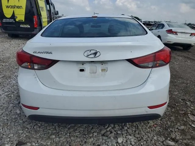 2016 HYUNDAI ELANTRA SE  