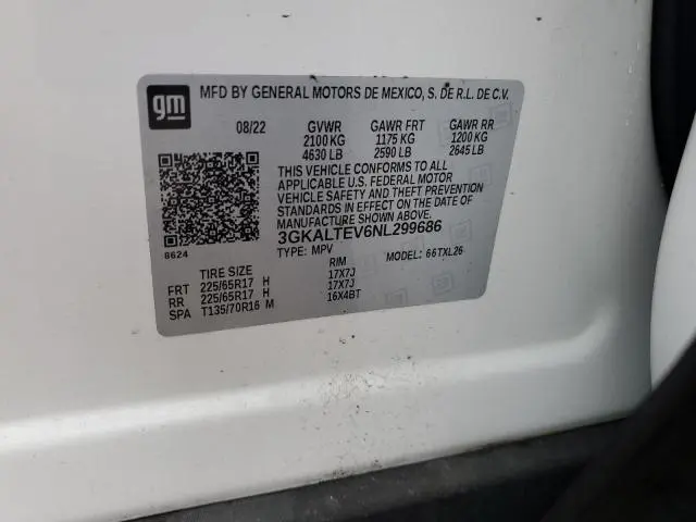 2022 GMC TERRAIN SLE  