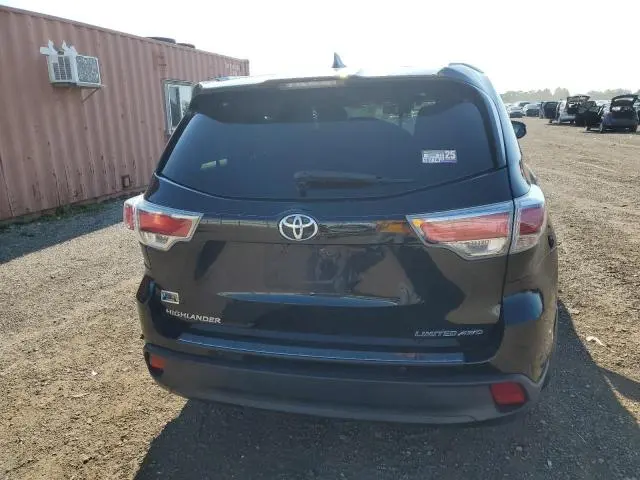 2016 TOYOTA HIGHLANDER LIMITED  