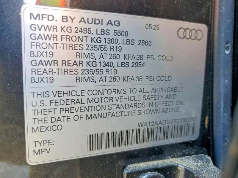 2025 AUDI Q5 PREMIUM PLUS  