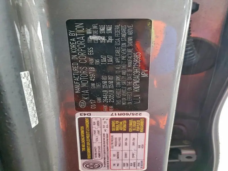 2017 KIA SPORTAGE LX  