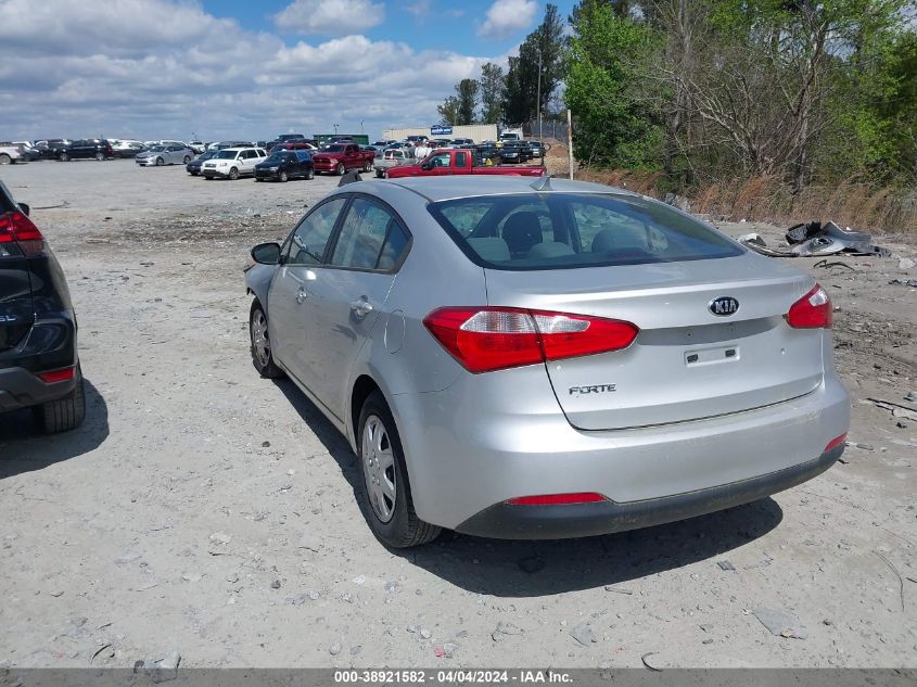 2015 KIA FORTE LX