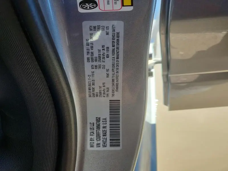 2022 RAM 1500 BIG HORN  