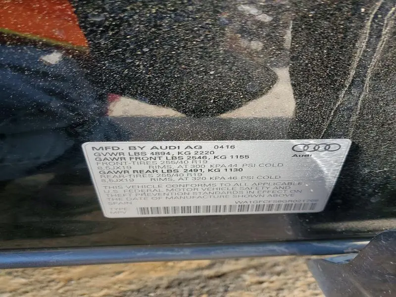 2016 AUDI Q3 PRESTIGE  