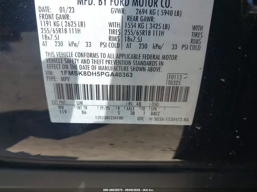 2023 FORD EXPLORER XLT