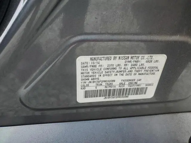 2015 INFINITI Q50 BASE  