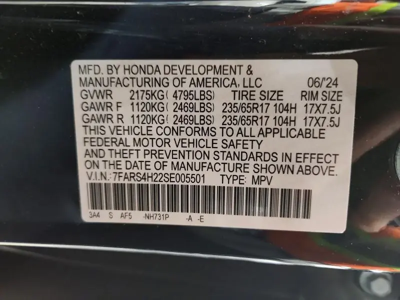 2025 HONDA CR-V LX  