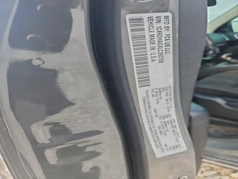 2020 DODGE DURANGO SXT  