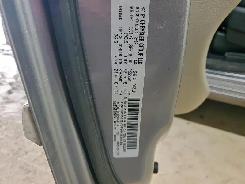 2015 CHRYSLER TOWN & COUNTRY TOURING  