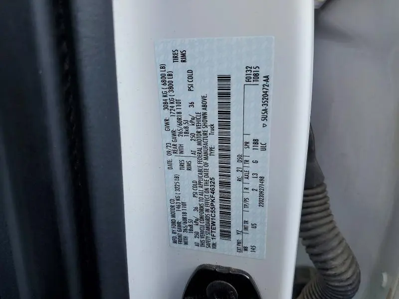 2023 FORD F150 SUPERCREW  