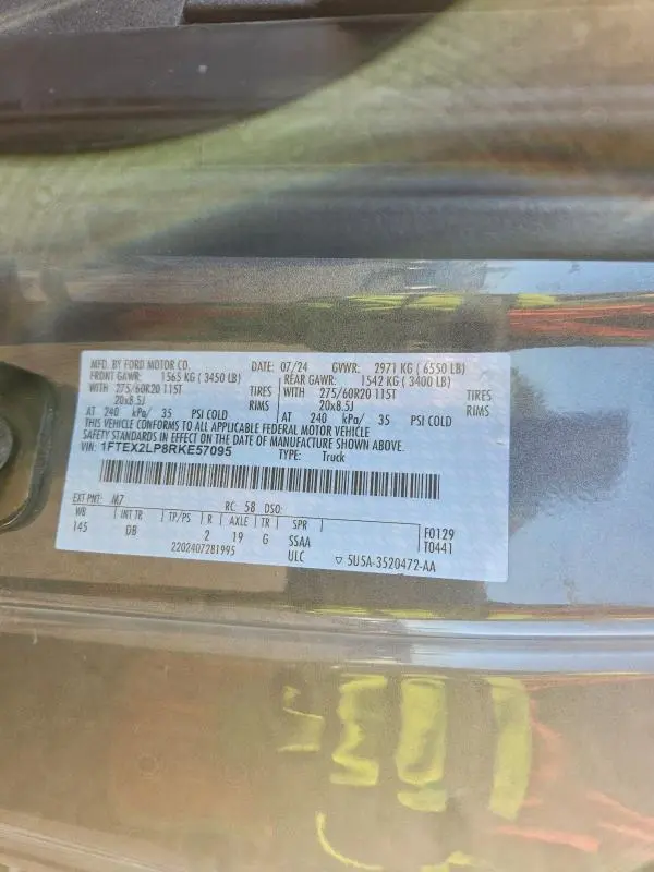 2024 FORD F150 STX  