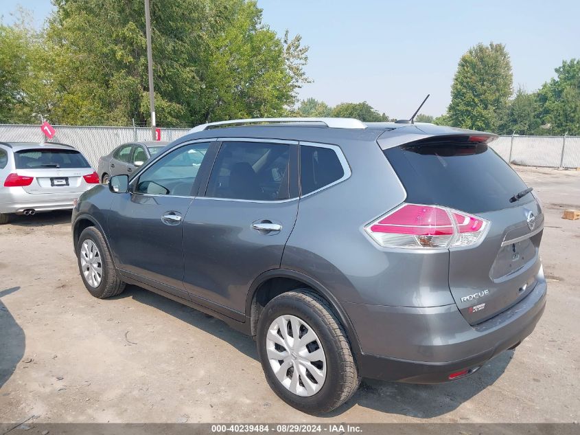 2016 NISSAN ROGUE S