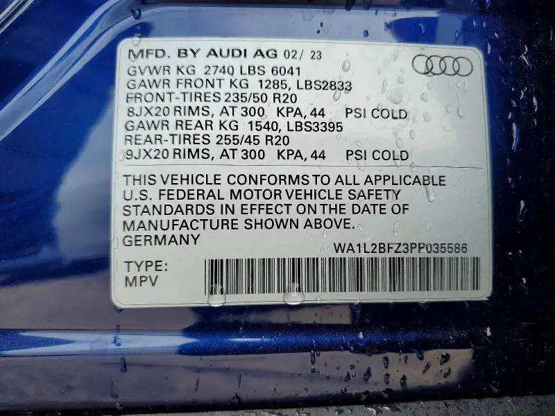 2023 AUDI Q4 E-TRON PREMIUM PLUS  