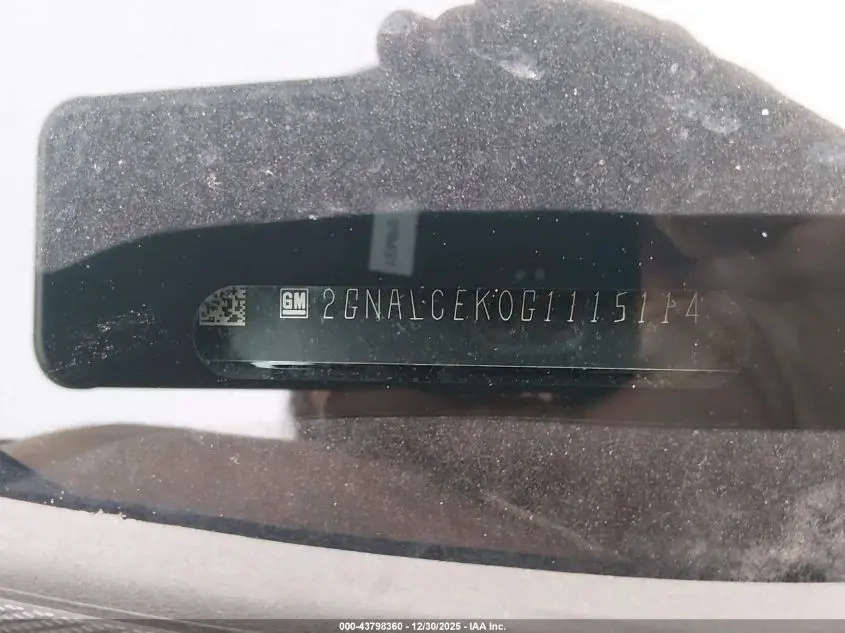 2016 CHEVROLET EQUINOX LT