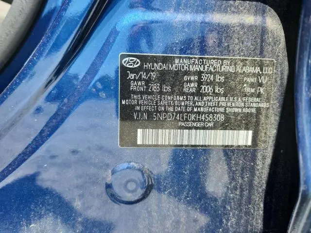 2019 HYUNDAI ELANTRA SE  