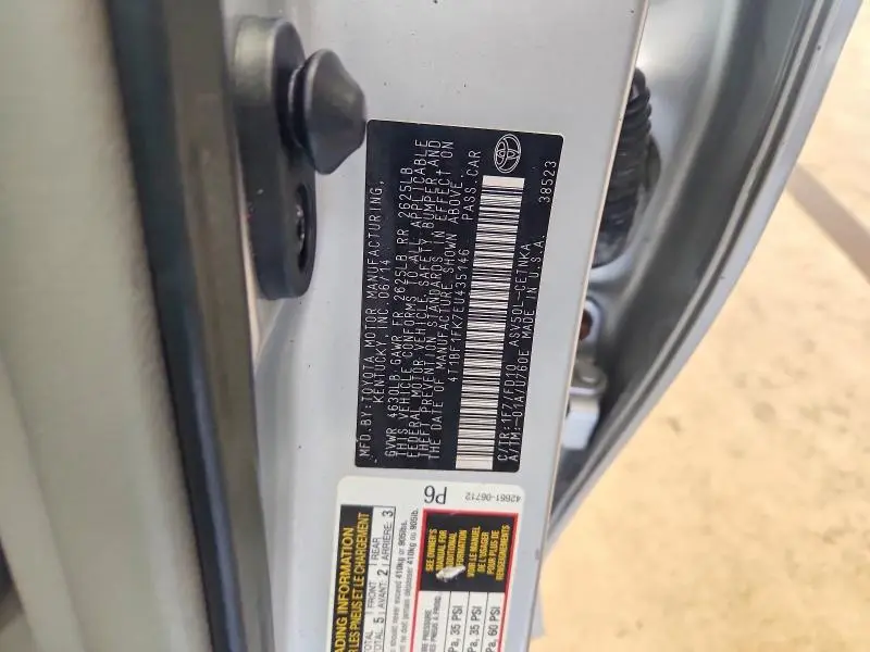 2014 TOYOTA CAMRY LE  