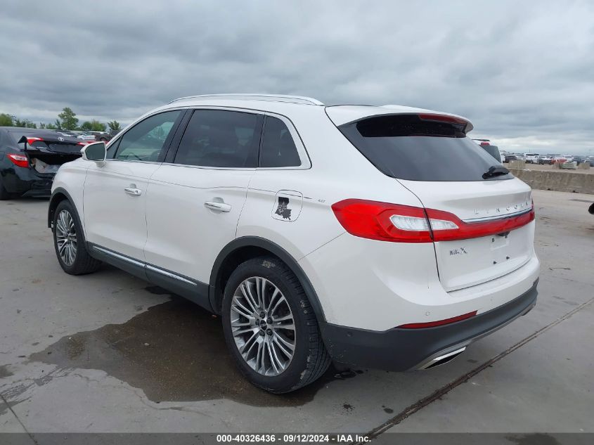 2017 LINCOLN MKX RESERVE