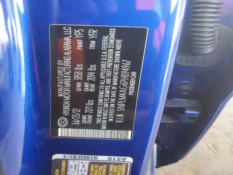 2023 HYUNDAI ELANTRA SEL  