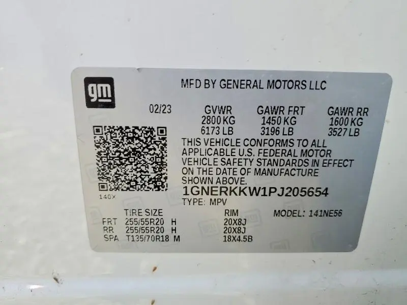 2023 CHEVROLET TRAVERSE PREMIER  