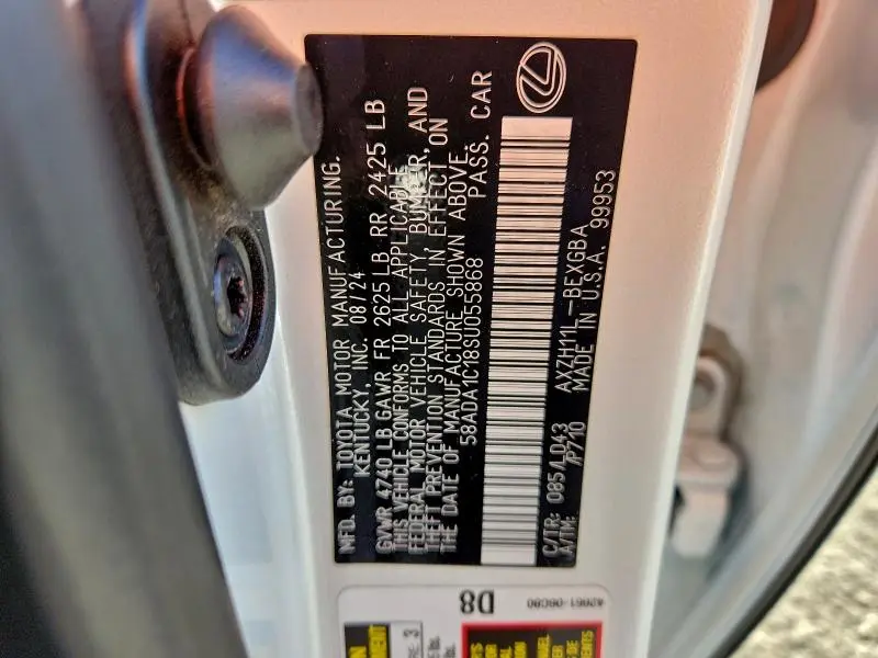 2025 LEXUS ES 300H BASE  