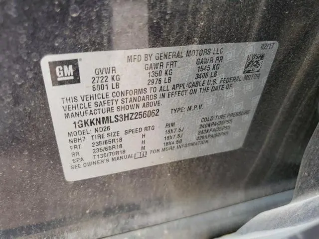 2017 GMC ACADIA SLT-1  