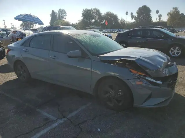 2021 HYUNDAI ELANTRA BLUE  