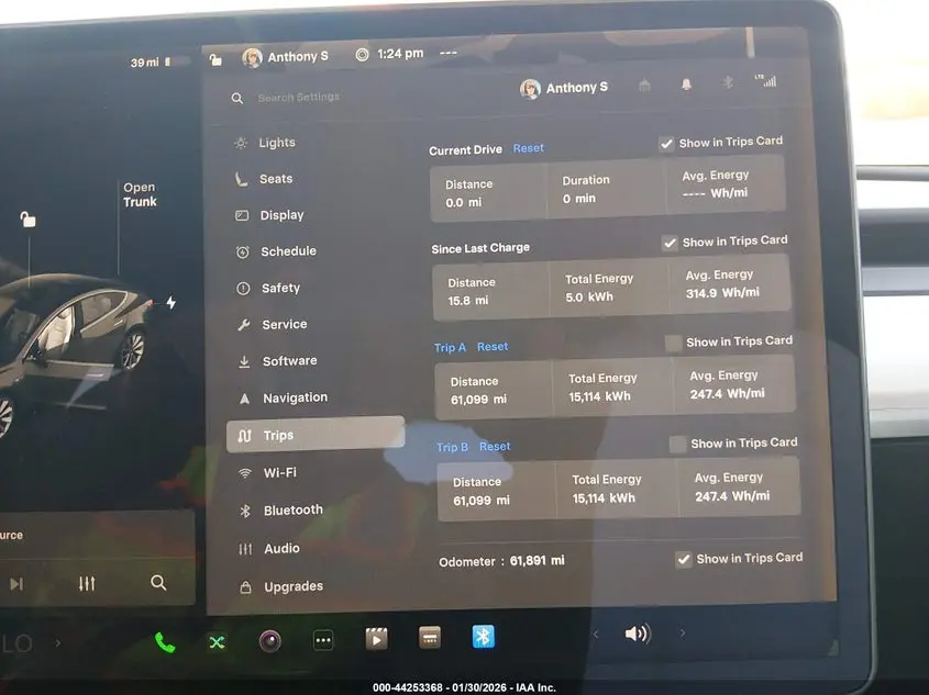 2019 TESLA MODEL 3 LONG RANGE/MID RANGE/STANDARD RANGE/STANDARD RANGE PLUS