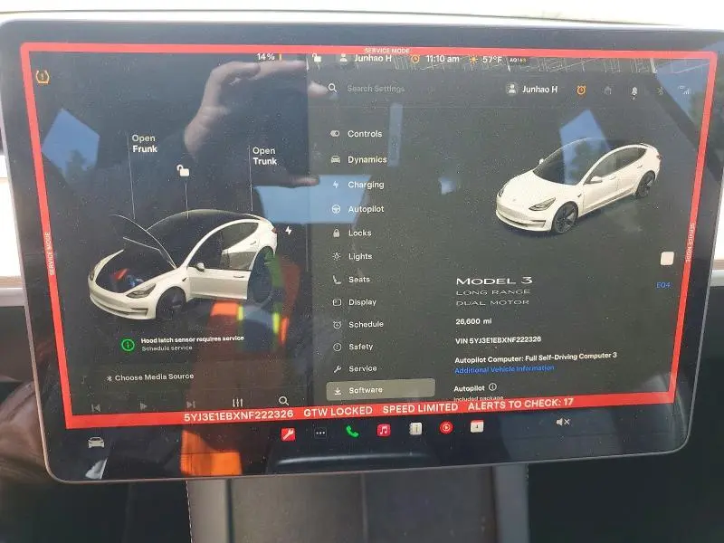 2022 TESLA MODEL 3   