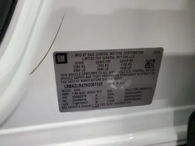 2022 BUICK ENVISION PREFERRED  